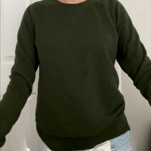 Forest green sweater